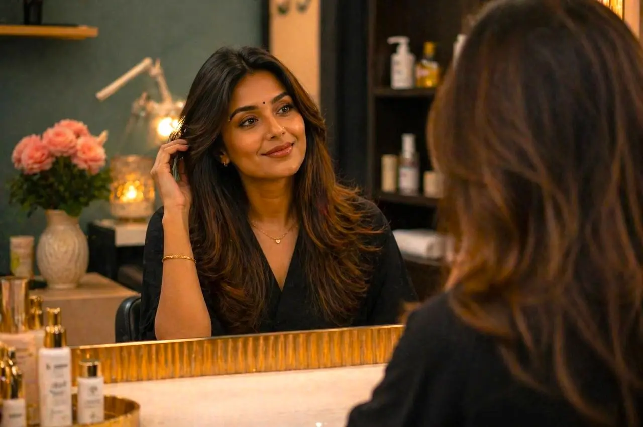 Premium beauty products for booking call to action